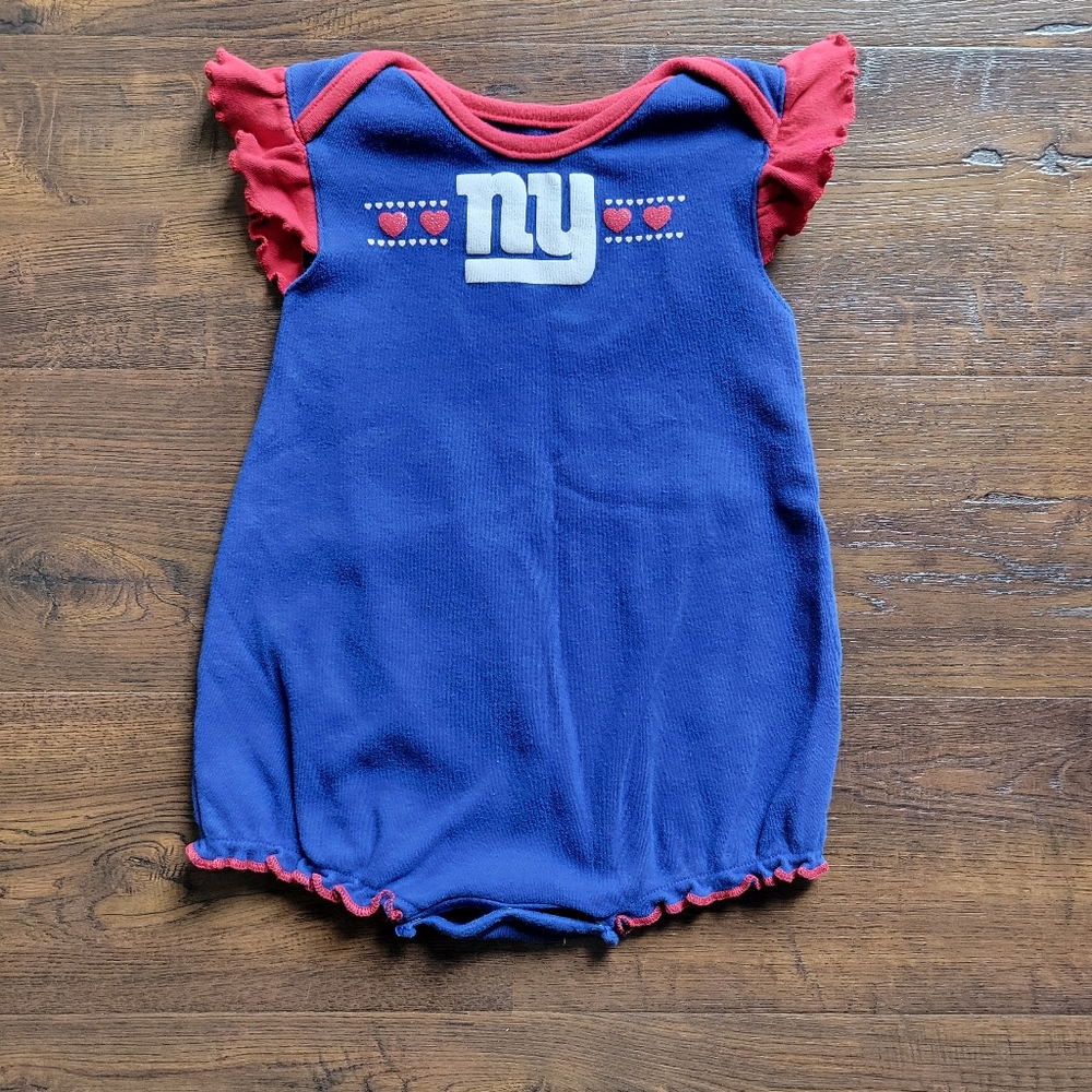 NY Giants Romper